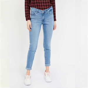 711 Skinny Fit Stonewashed Jeans